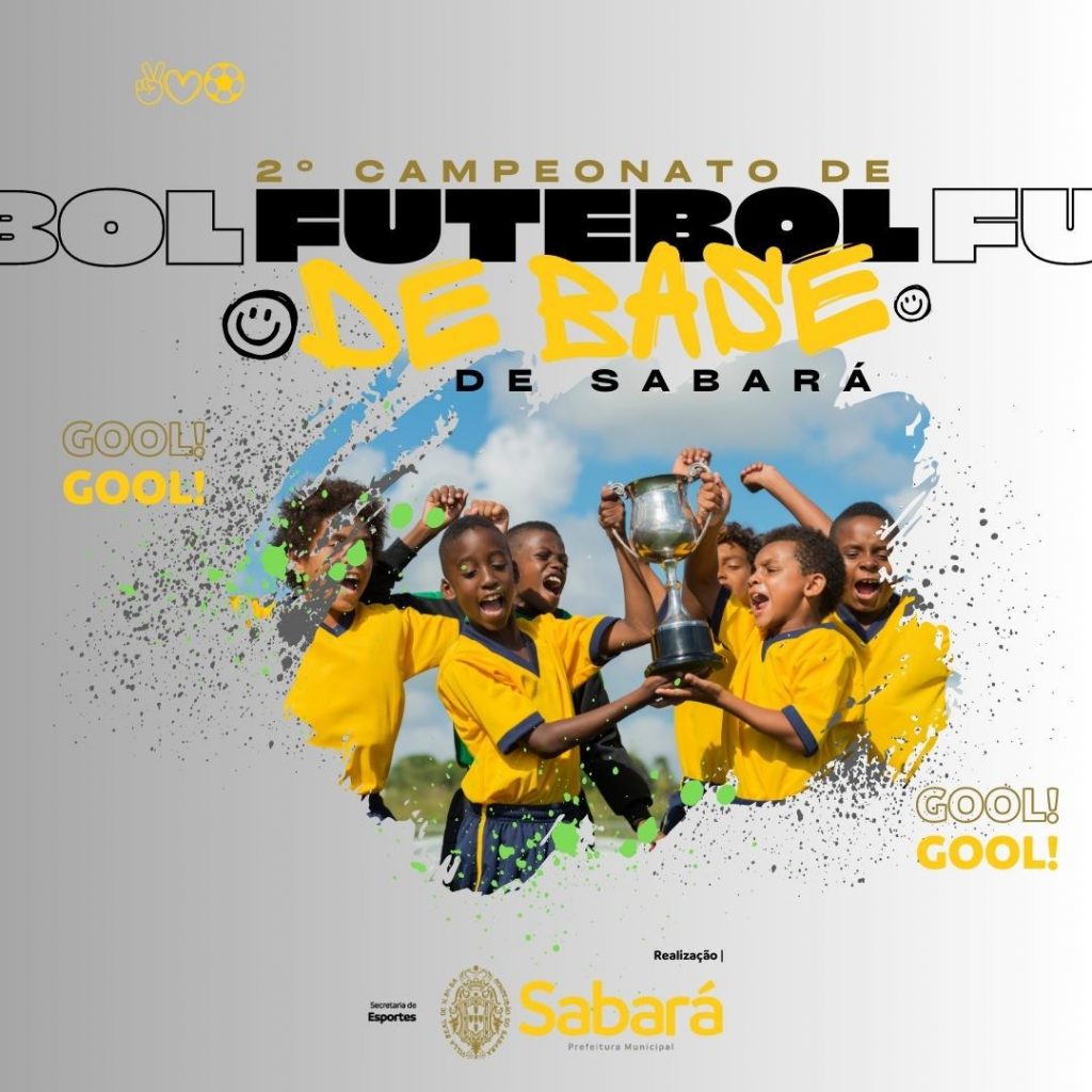 FUTEBOL: FIM DE SEMANA COM JOGOS DA 2ª RODADA DO CAMPEONATO DE BASE DE CAMPO DE SABARÁ