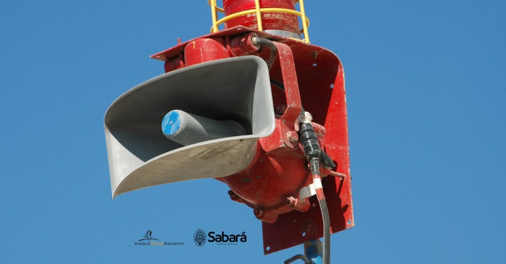 DEFESA CIVIL: ANGLOGOLD ASHANTI ACIONARÁ SIRENES PARA TESTE NAS REGIÕES DO GAIA E MANGUEIRAS
