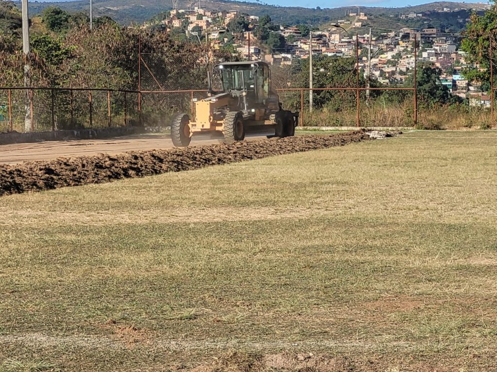 FUTEBOL: OBRAS NO CAMPO DO NEWTÃO INICIARAM NESTA SEGUNDA-FEIRA (26/6)
