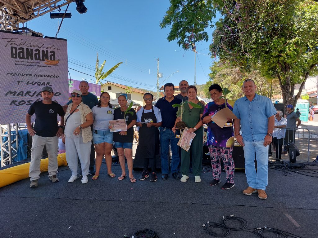 14° FESTIVAL DA BANANA: PREMIAÇÃO DOS VENCEDORES DOS CONCURSOS