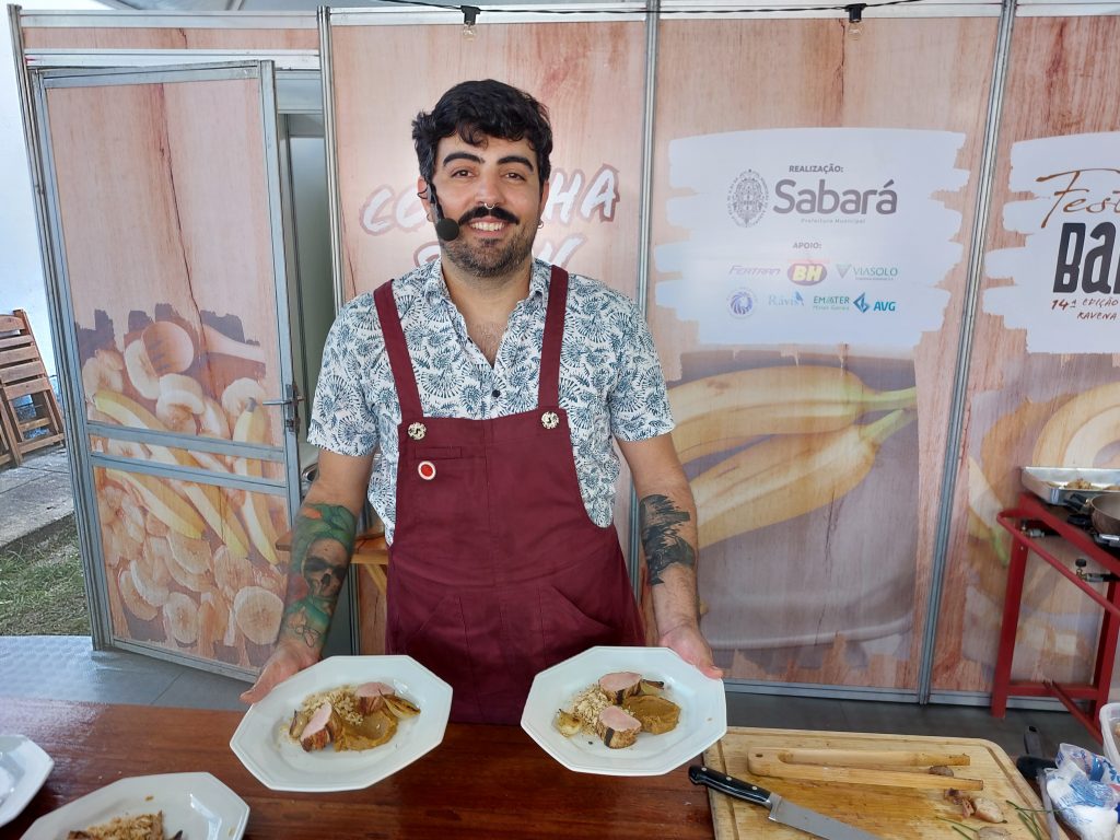 14° FESTIVAL DA BANANA: COZINHA SHOW COM O CHEF RENAN BASTOS