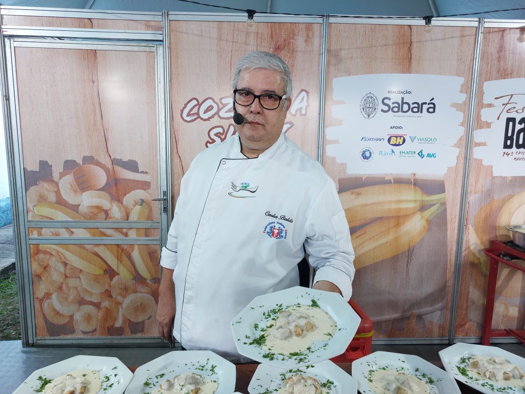 14° FESTIVAL DA BANANA: COZINHA SHOW COM O CHEF CARLOS BALDO