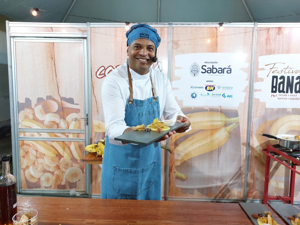 14° FESTIVAL DA BANANA: COZINHA SHOW COM O CHEF EDUARDO BATISTA