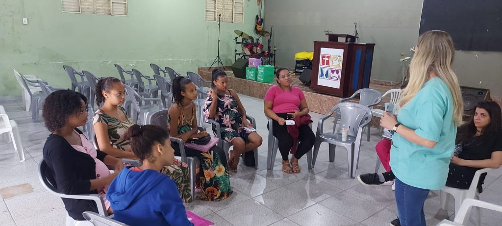 ACOMPANHAMENTO: “SAÚDE GESTACIONAL” É TEMA DE BATE-PAPO COM GESTANTES DA CIDADE, NA UBS MORRO DA CRUZ