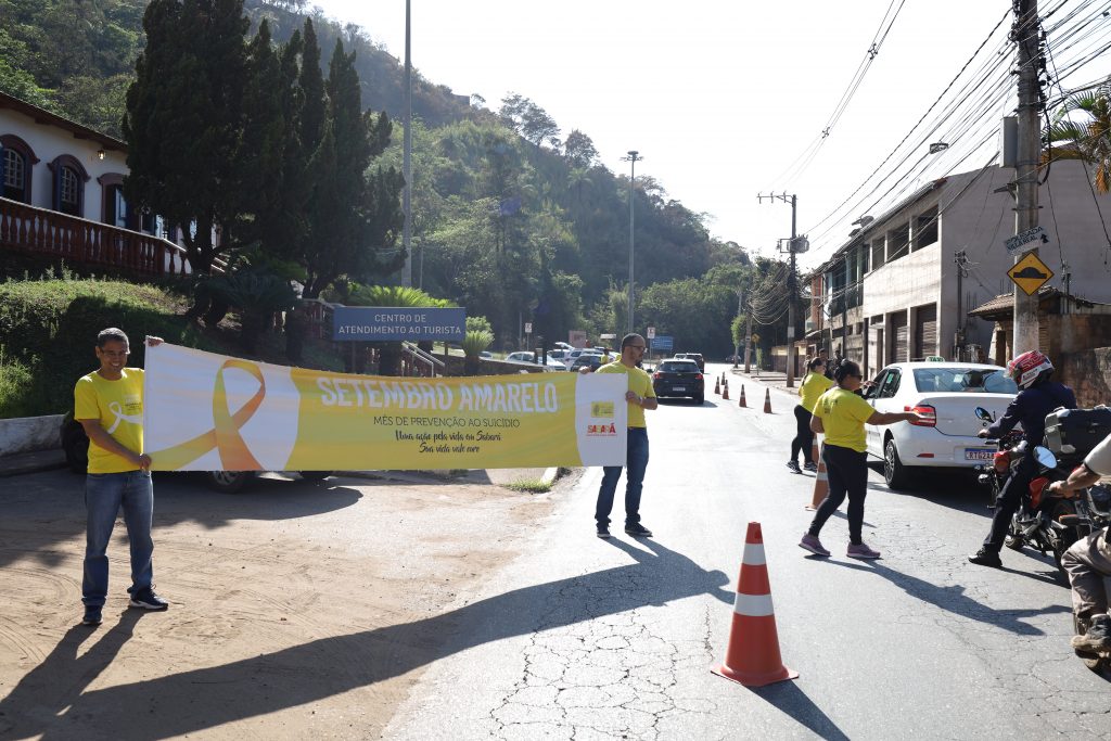 SAÚDE: PREFEITURA DE SABARÁ PROMOVE DIVERSAS AÇÕES SOBRE O SETEMBRO AMARELO
