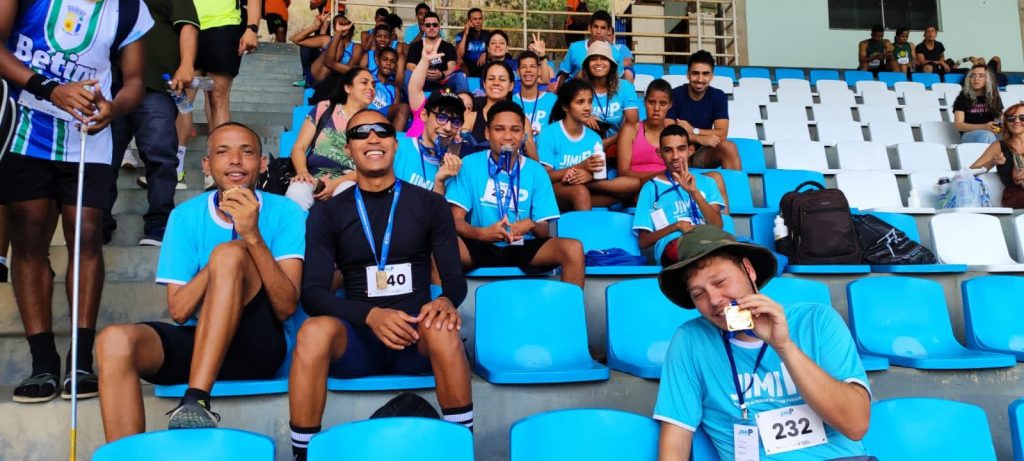 CAMPEÃ: SABARÁ CONQUISTA  O PRIMEIRO LUGAR NOS JOGOS DO INTERIOR DE MINAS PARADESPORTO (JIMIP) E TRAZ O TÍTULO PARA A CIDADE