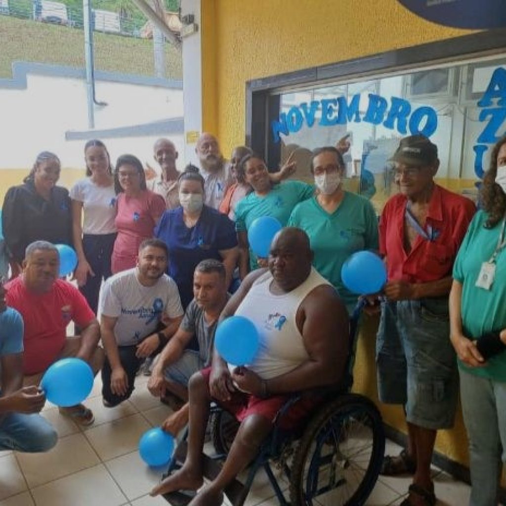 SAÚDE: PREFEITURA REALIZA AÇÕES PREVENTIVAS E EDUCATIVAS EM ALUSÃO AO NOVEMBRO AZUL