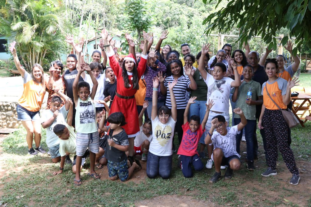 NATAL: CRIANÇAS ASSISTIDAS PELO CAPSi PARTICIPAM DE ATIVIDADE RECREATIVA NO BAIRRO POMPÉU