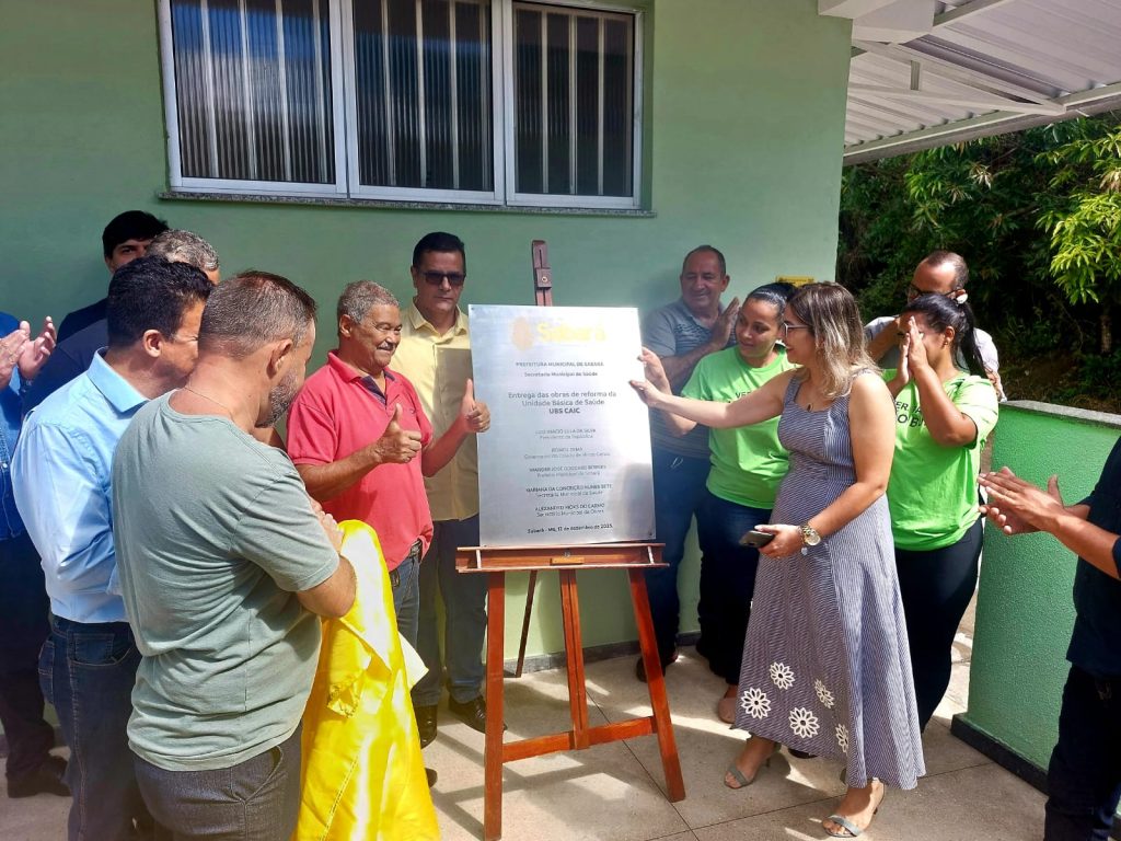 SAÚDE: UBS CAIC É ENTREGUE TODA REFORMADA À COMUNIDADE DO BAIRRO NOSSA SENHORA DE FÁTIMA