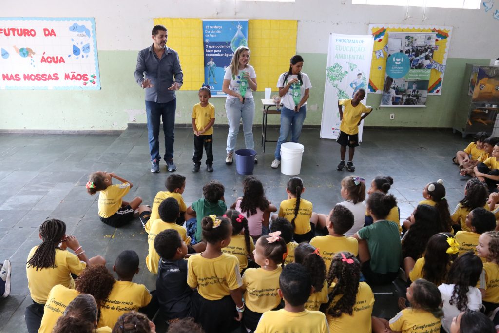 DIA MUNDIAL DA ÁGUA: MAIS UMA ATIVIDADE EDUCATIVA PARA CELEBRAR A DATA É REALIZADA NA CIDADE