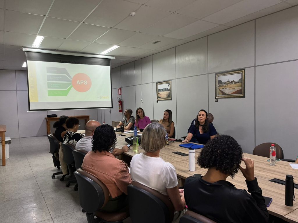 INFÂNCIA: REPRESENTANTES DAS ÁREAS DA SAÚDE, EDUCAÇÃO E DESENVOLVIMENTO SOCIAL PARTICIPAM DE REUNIÃO PARA APRIMORAR A REDE DE CUIDADOS À SAÚDE MENTAL INFANTIL DO MUNICÍPIO