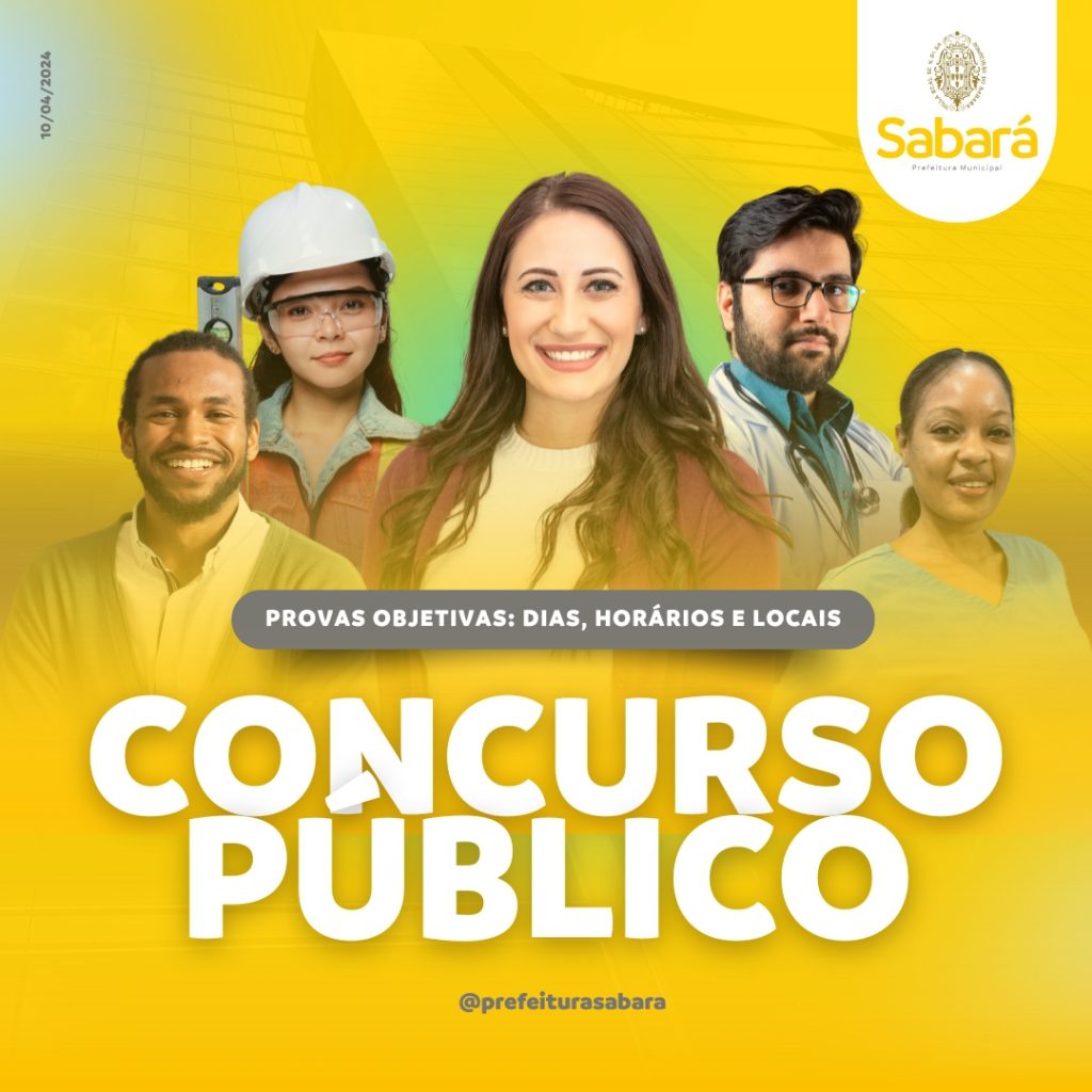 CONCURSO PÚBLICO: DATAS DAS PROVAS ESTÃO SE APROXIMANDO