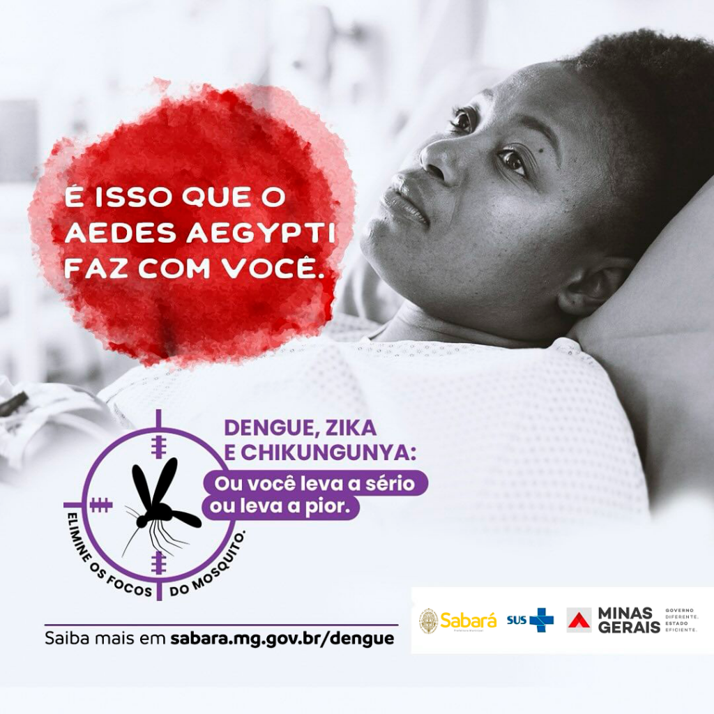 ALERTA: COMBATER O MOSQUISTO DA DENGUE DEPENDE DE TODOS NÓS