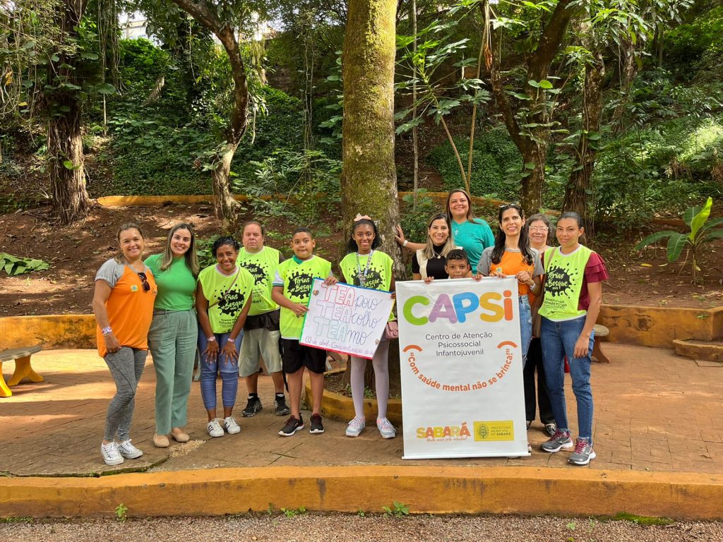 SAÚDE: CAPS INFANTIL PROMOVE DIA DE DIVERSÃO NO PARQUE EM APOIO AO DIA MUNDIAL DA CONSCIENTIZAÇÃO DO AUTISMO