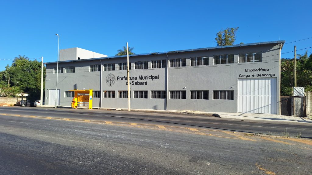 EQUIPAMENTO PÚBLICO: PREFEITURA DE SABARÁ INAUGURA O NOVO ALMOXARIFADO CENTRAL 