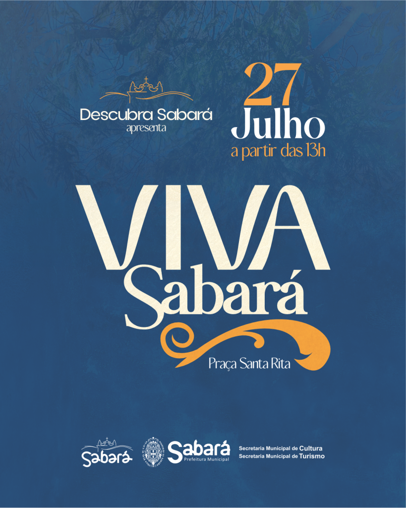 PRAÇA SANTA RITA RECEBE 1ª EDIÇÃO DO VIVA SABARÁ NESTE DOMINGO (27)