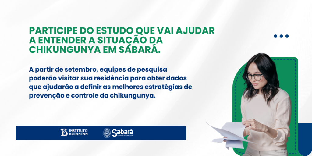 SABARÁ PARTICIPA DE PESQUISA PARA AVALIAR PREVALÊNCIA DA CHIKUNGUNYA NA POPULAÇÃO