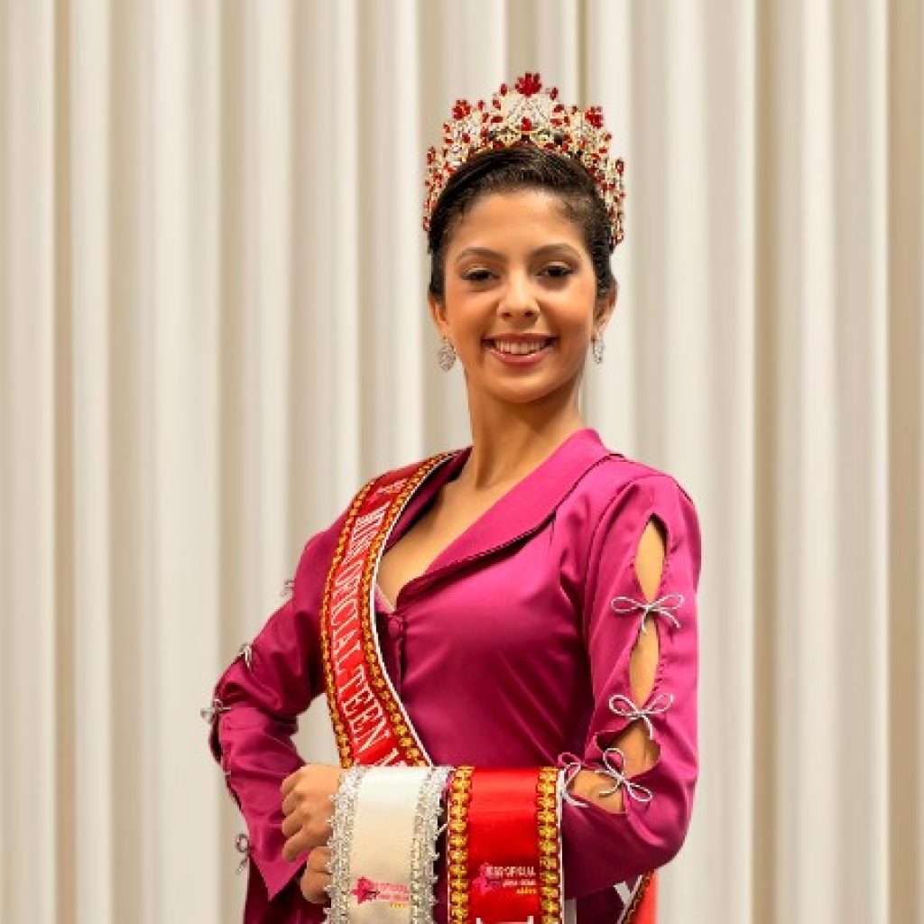 IASMIN LOUISE É COROADA MISS TEEN MINAS GERAIS E LEVA O NOME DE SABARÁ AO TOPO DA BELEZA JUVENIL