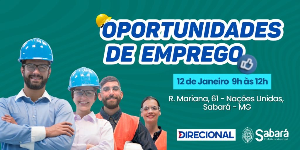 DIRECIONAL ENGENHARIA PROMOVE MUTIRÃO DE EMPREGOS NA CONSTRUÇÃO CIVIL