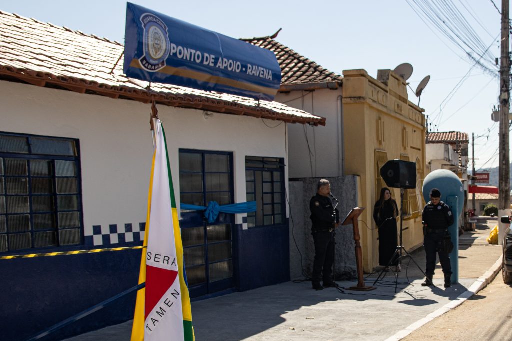 PREFEITURA DE SABARÁ INAUGURA PONTO DE APOIO DA GUARDA CIVIL EM RAVENA