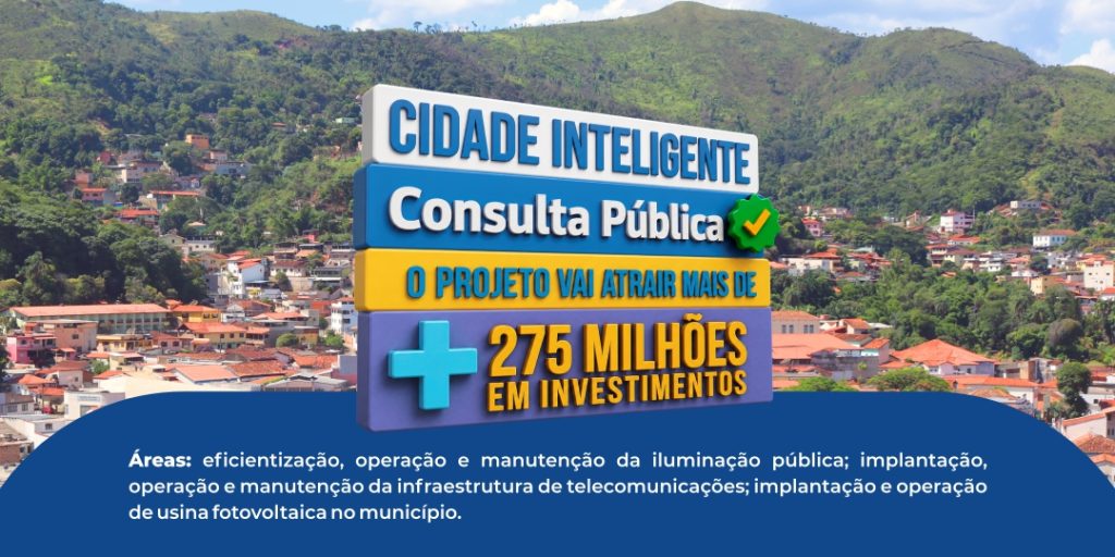 PREFEITURA DE SABARÁ ABRE CONSULTA PÚBLICA SOBRE PPP DE CIDADE INTELIGENTE