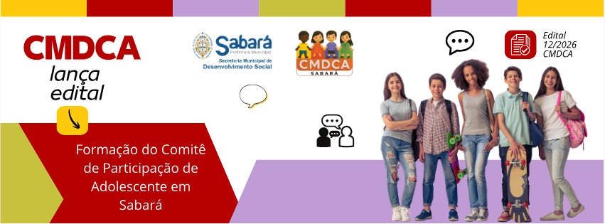 SABARÁ FORTALECE PARTICIPAÇÃO DE ADOLESCENTES NA CONSTRUÇÃO DE POLÍTICAS PÚBLICAS