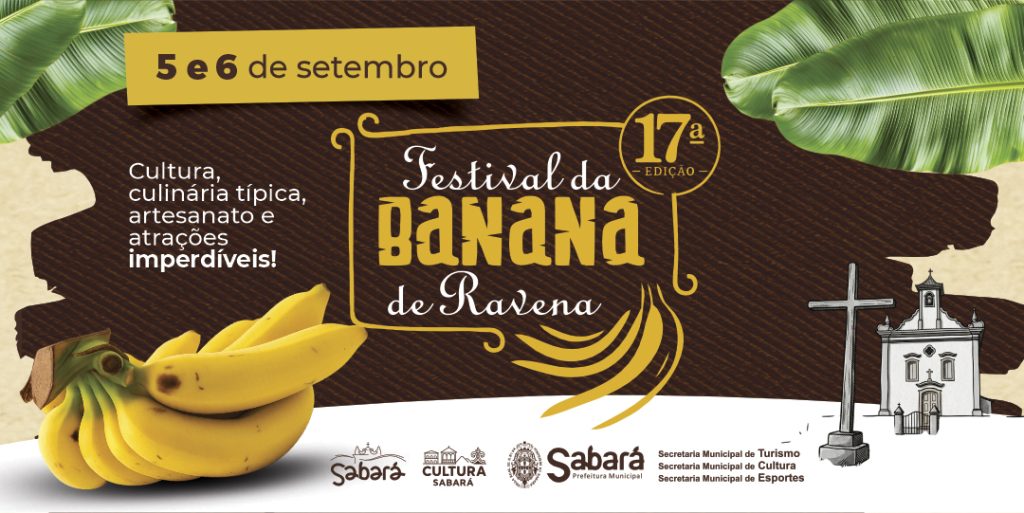 17º FESTIVAL DA BANANA REÚNE GASTRONOMIA, MÚSICA E ATIVIDADES ESPORTIVAS EM RAVENA